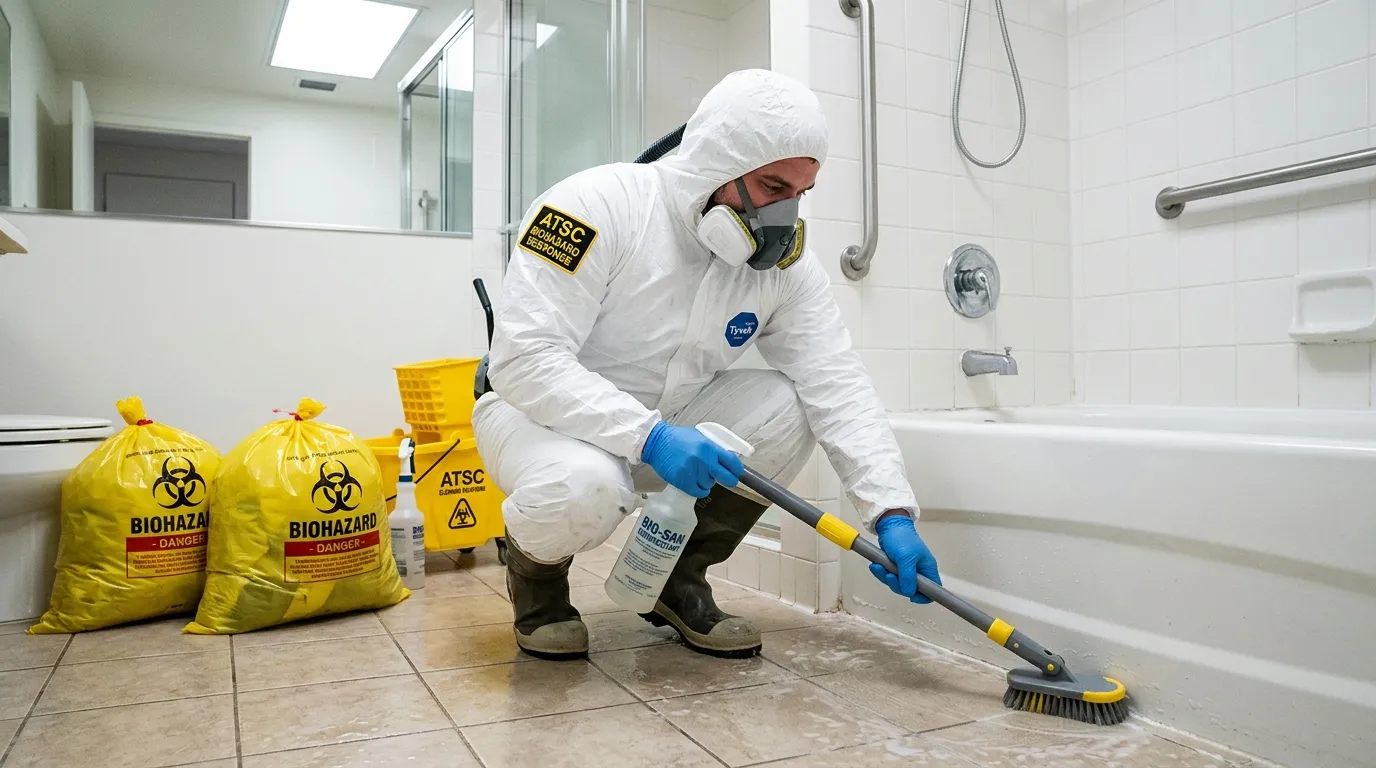 Decontamination equipment deployed for Blood Cleanup in Alameda